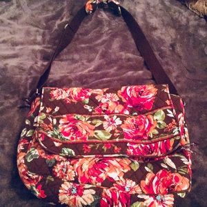 Vera Bradley messenger/laptop bag